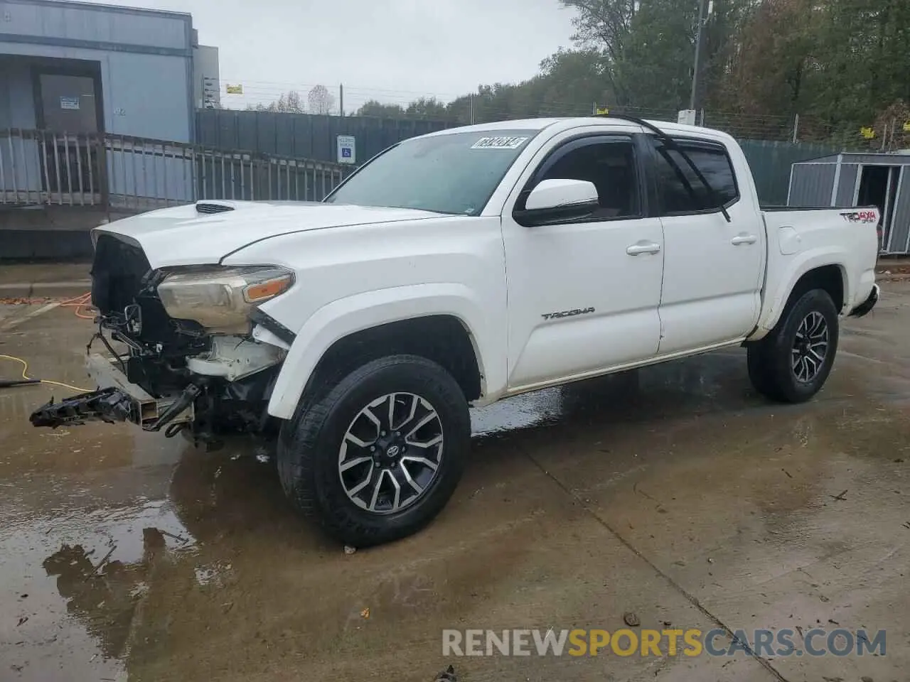 1 fotografías del automóvil dañado 5TFCZ5AN4LX216164 TOYOTA TACOMA 2020