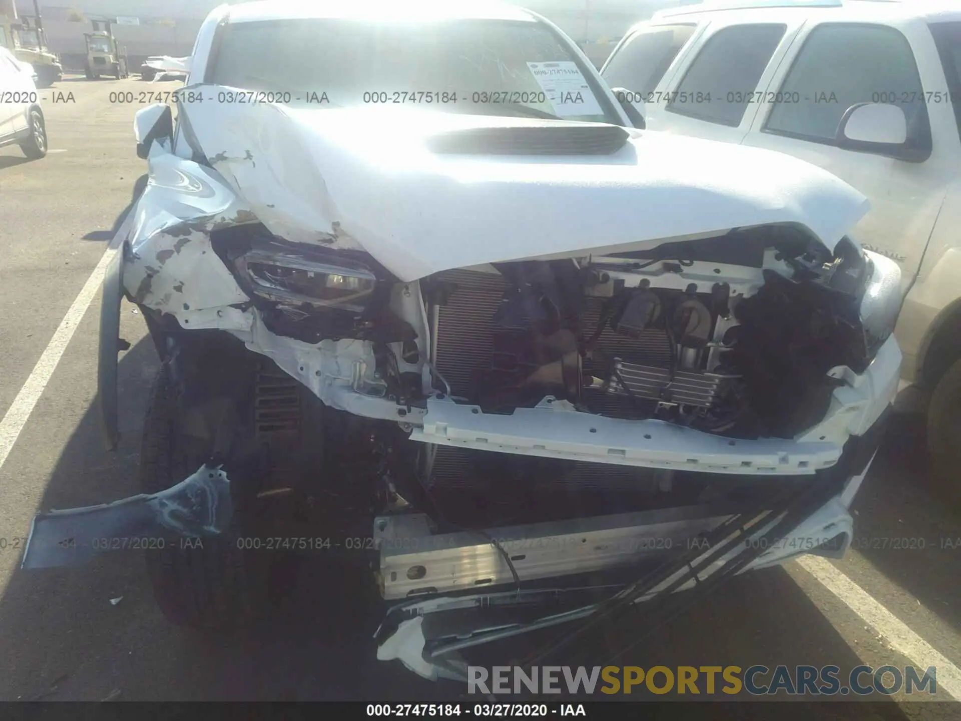 6 fotografías del automóvil dañado 5TFCZ5AN4LX216259 TOYOTA TACOMA 2020