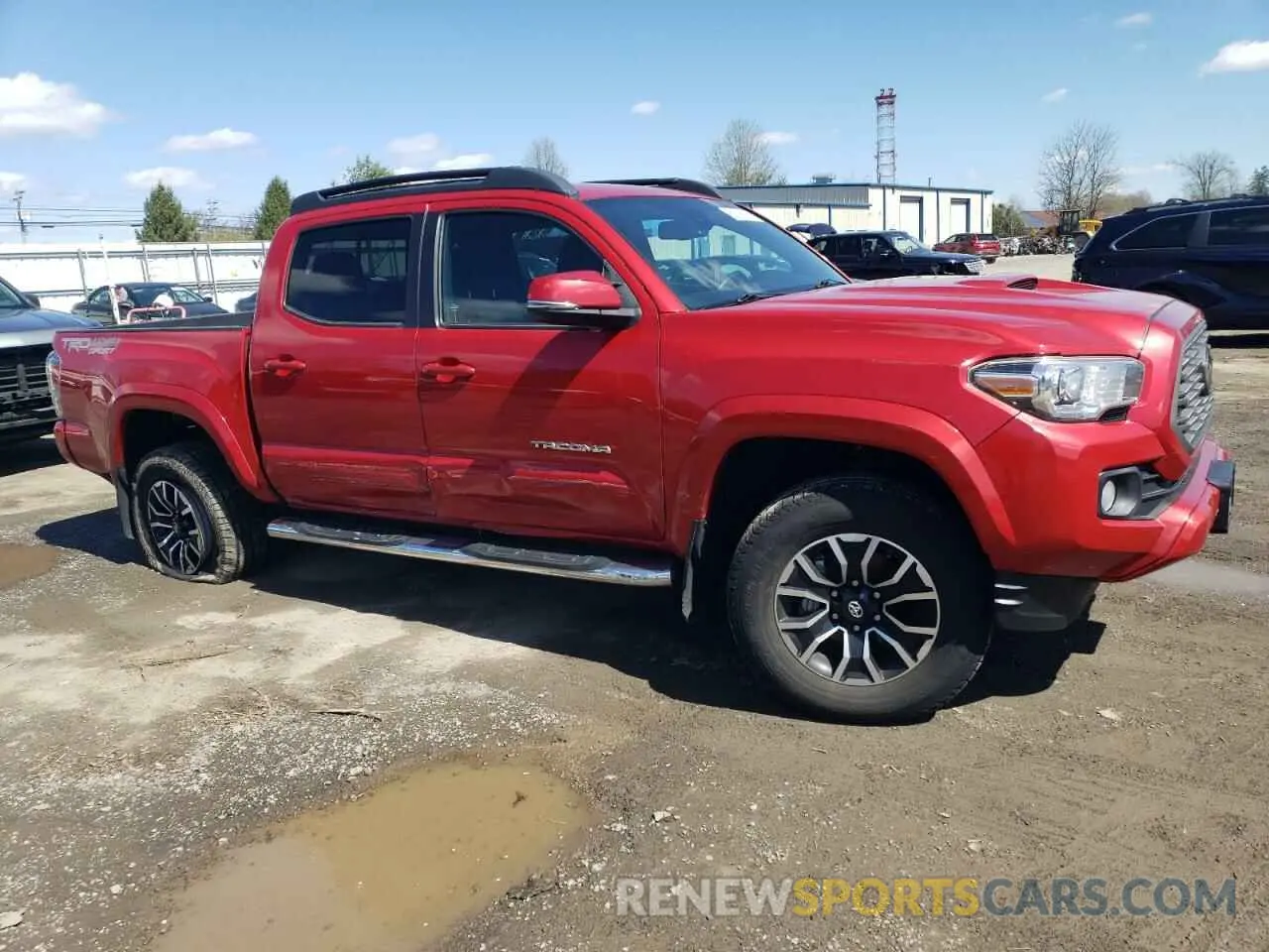 4 fotografías del automóvil dañado 5TFCZ5AN4LX231599 TOYOTA TACOMA 2020