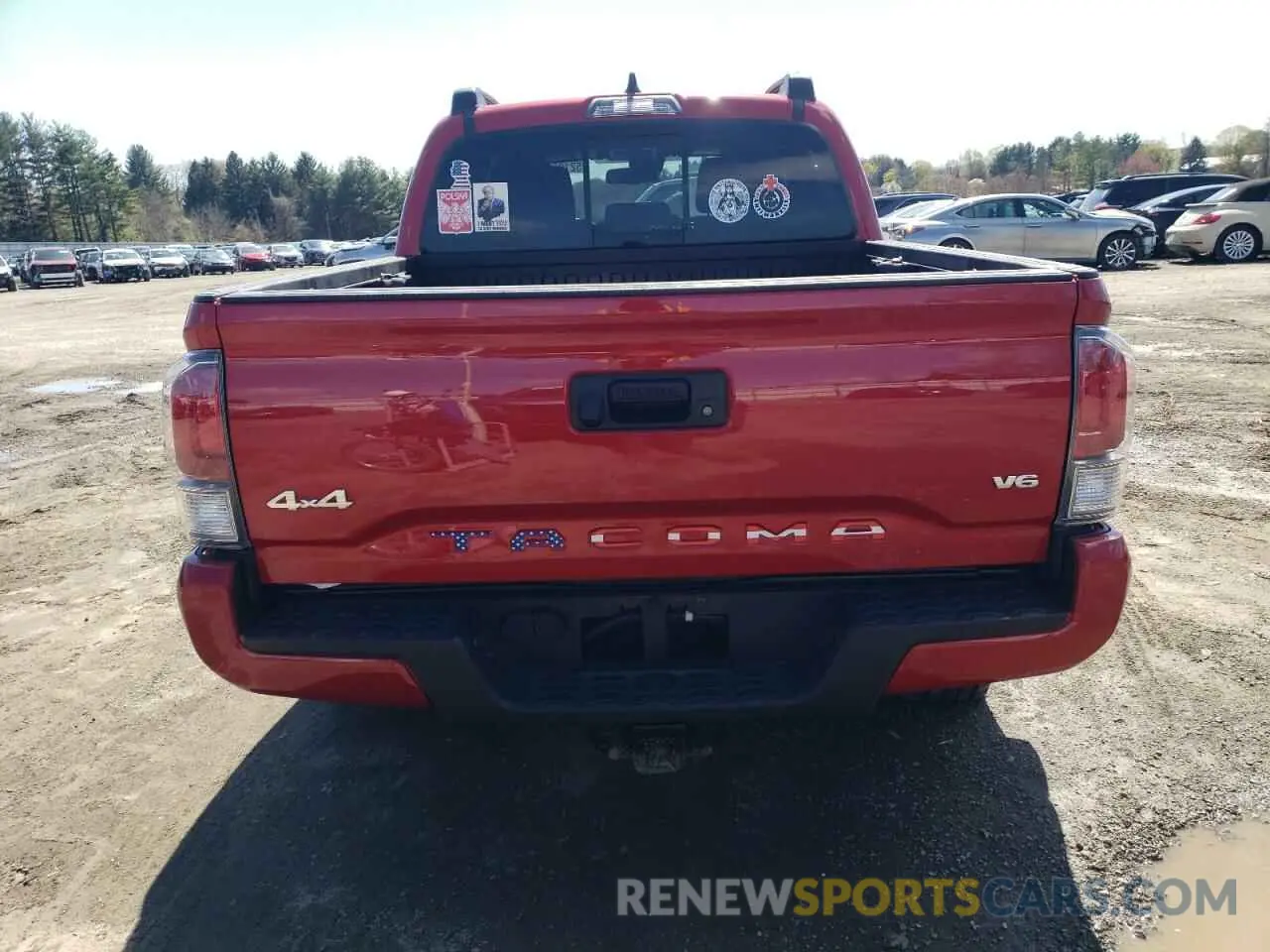 6 fotografías del automóvil dañado 5TFCZ5AN4LX231599 TOYOTA TACOMA 2020
