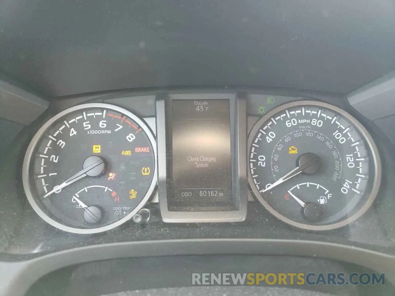 9 fotografías del automóvil dañado 5TFCZ5AN4LX231599 TOYOTA TACOMA 2020