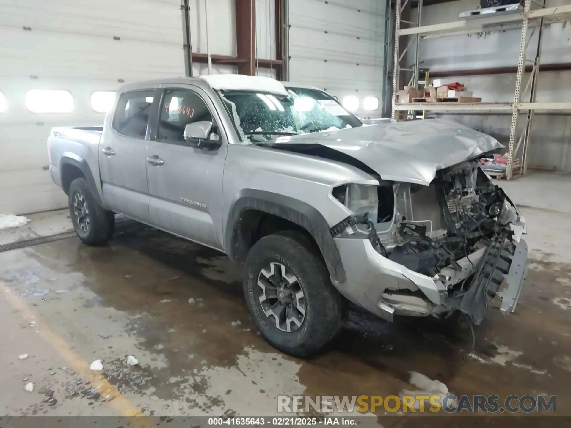 1 fotografías del automóvil dañado 5TFCZ5AN5LX214827 TOYOTA TACOMA 2020