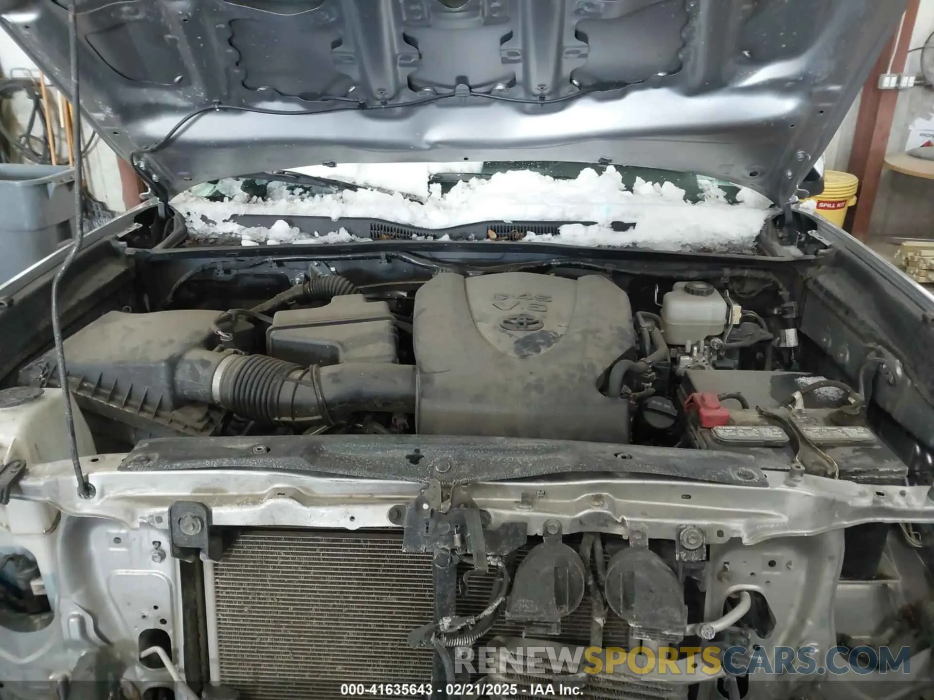 10 fotografías del automóvil dañado 5TFCZ5AN5LX214827 TOYOTA TACOMA 2020