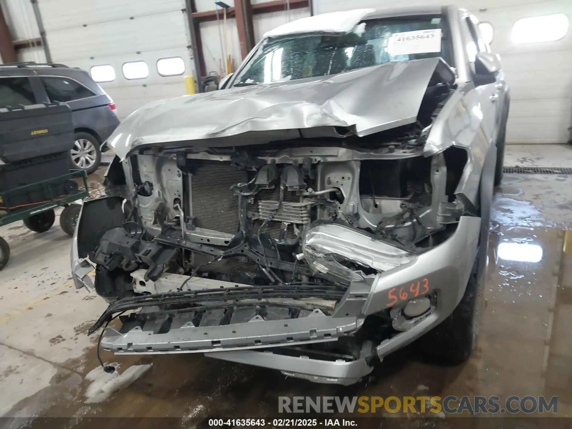6 fotografías del automóvil dañado 5TFCZ5AN5LX214827 TOYOTA TACOMA 2020