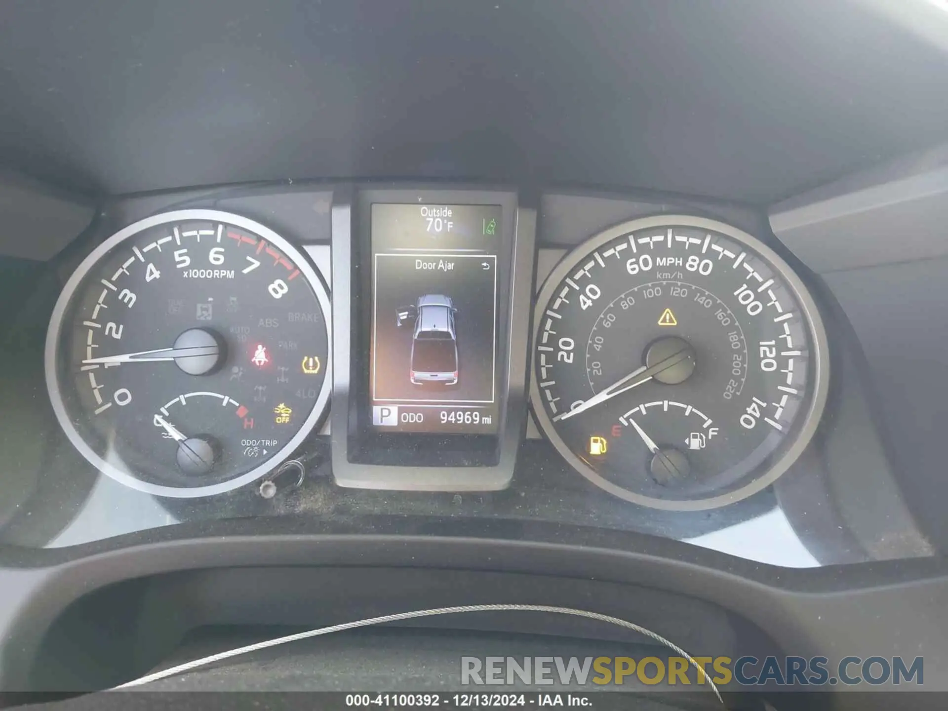 7 fotografías del automóvil dañado 5TFCZ5AN5LX228114 TOYOTA TACOMA 2020