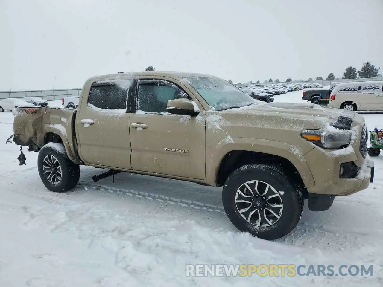 4 fotografías del automóvil dañado 5TFCZ5AN5LX232289 TOYOTA TACOMA 2020