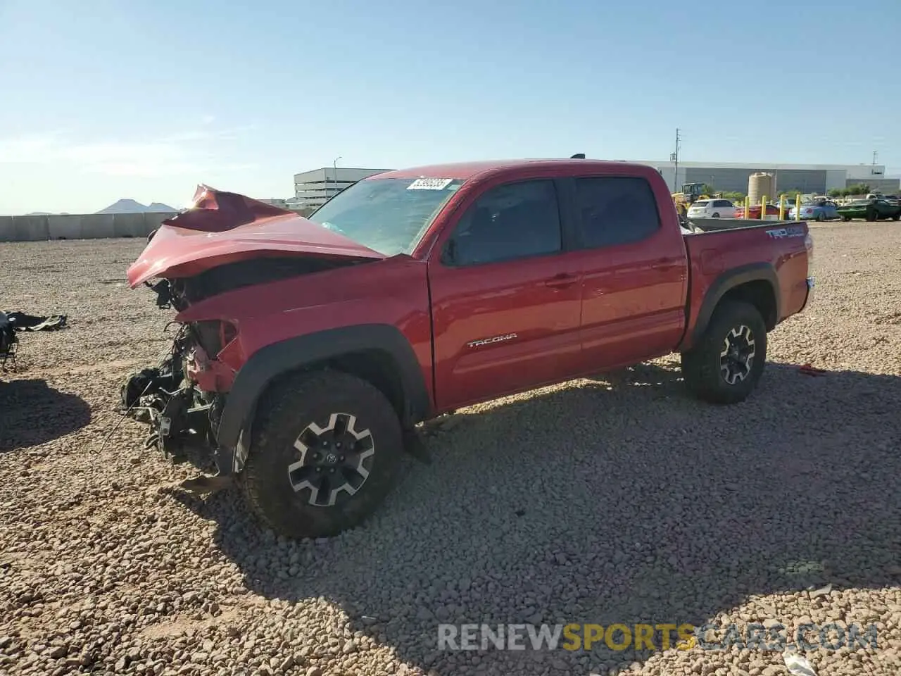 1 fotografías del automóvil dañado 5TFCZ5AN5LX241381 TOYOTA TACOMA 2020