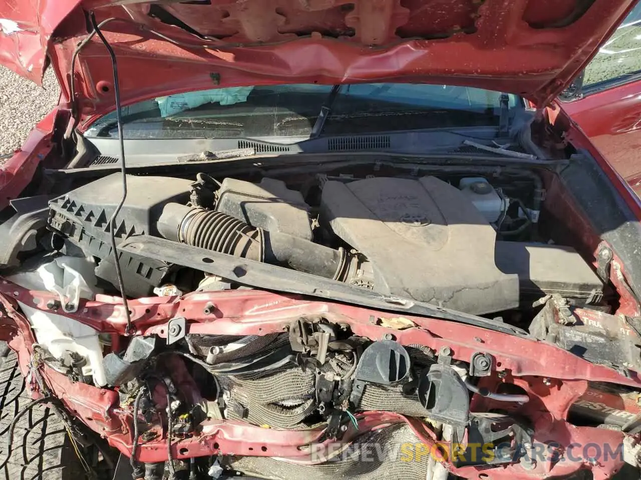 11 fotografías del automóvil dañado 5TFCZ5AN5LX241381 TOYOTA TACOMA 2020