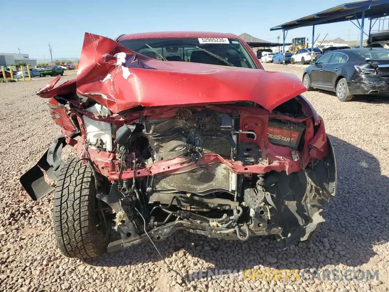 5 fotografías del automóvil dañado 5TFCZ5AN5LX241381 TOYOTA TACOMA 2020