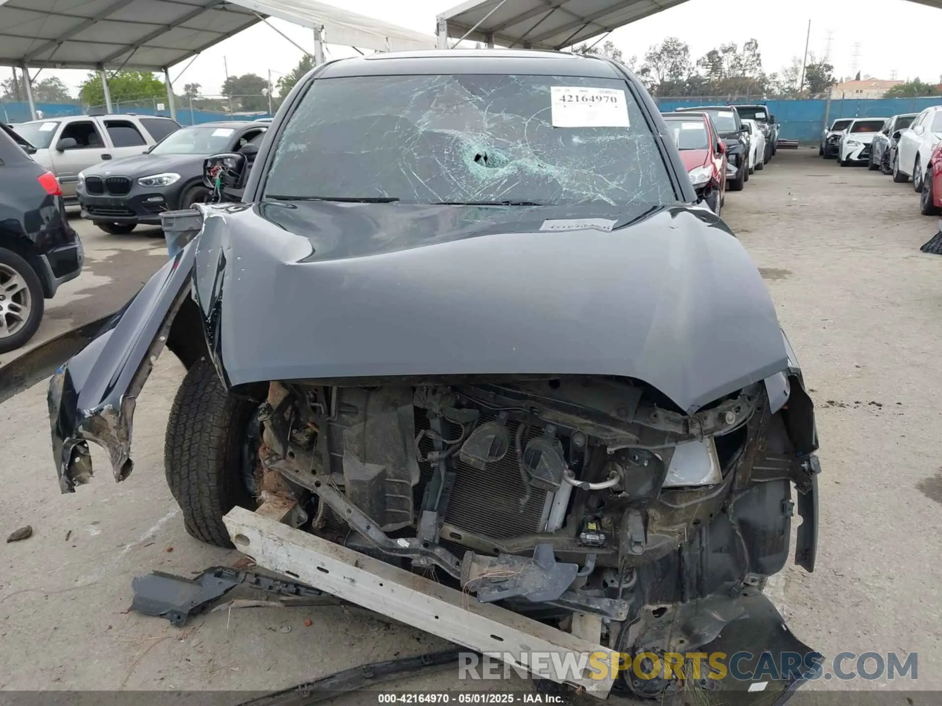 11 fotografías del automóvil dañado 5TFCZ5AN7LX222850 TOYOTA TACOMA 2020