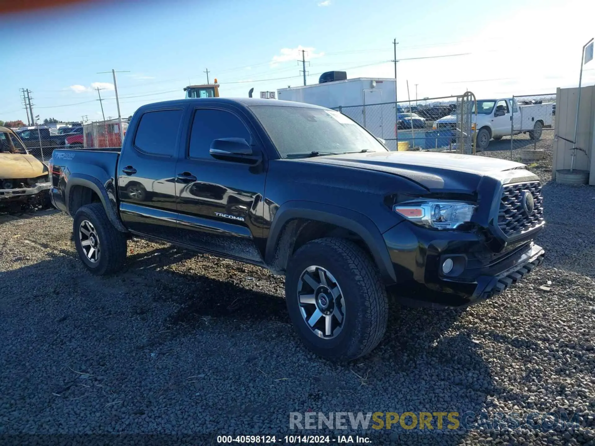 1 fotografías del automóvil dañado 5TFCZ5AN8LX224266 TOYOTA TACOMA 2020