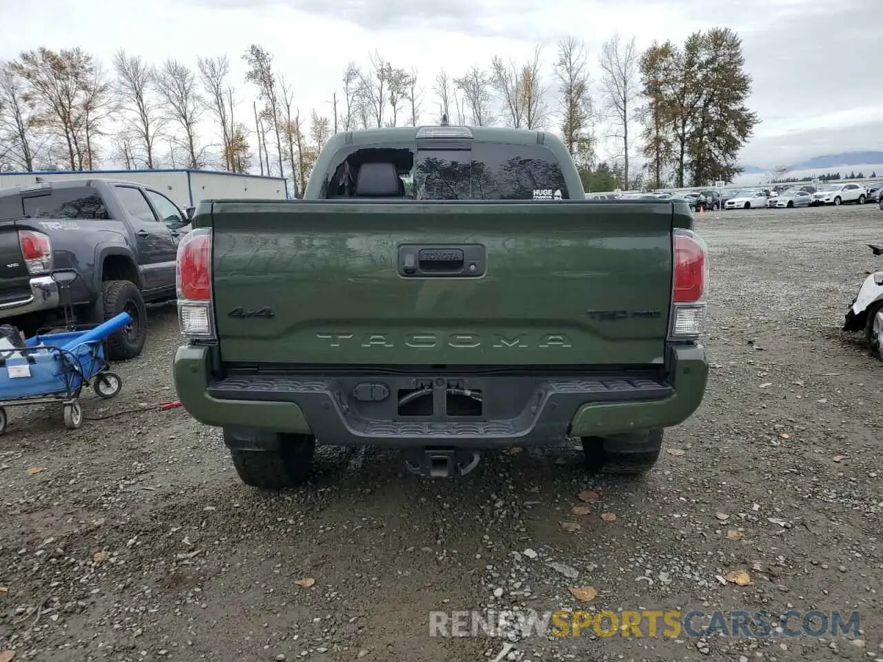 6 fotografías del automóvil dañado 5TFCZ5AN8LX241438 TOYOTA TACOMA 2020
