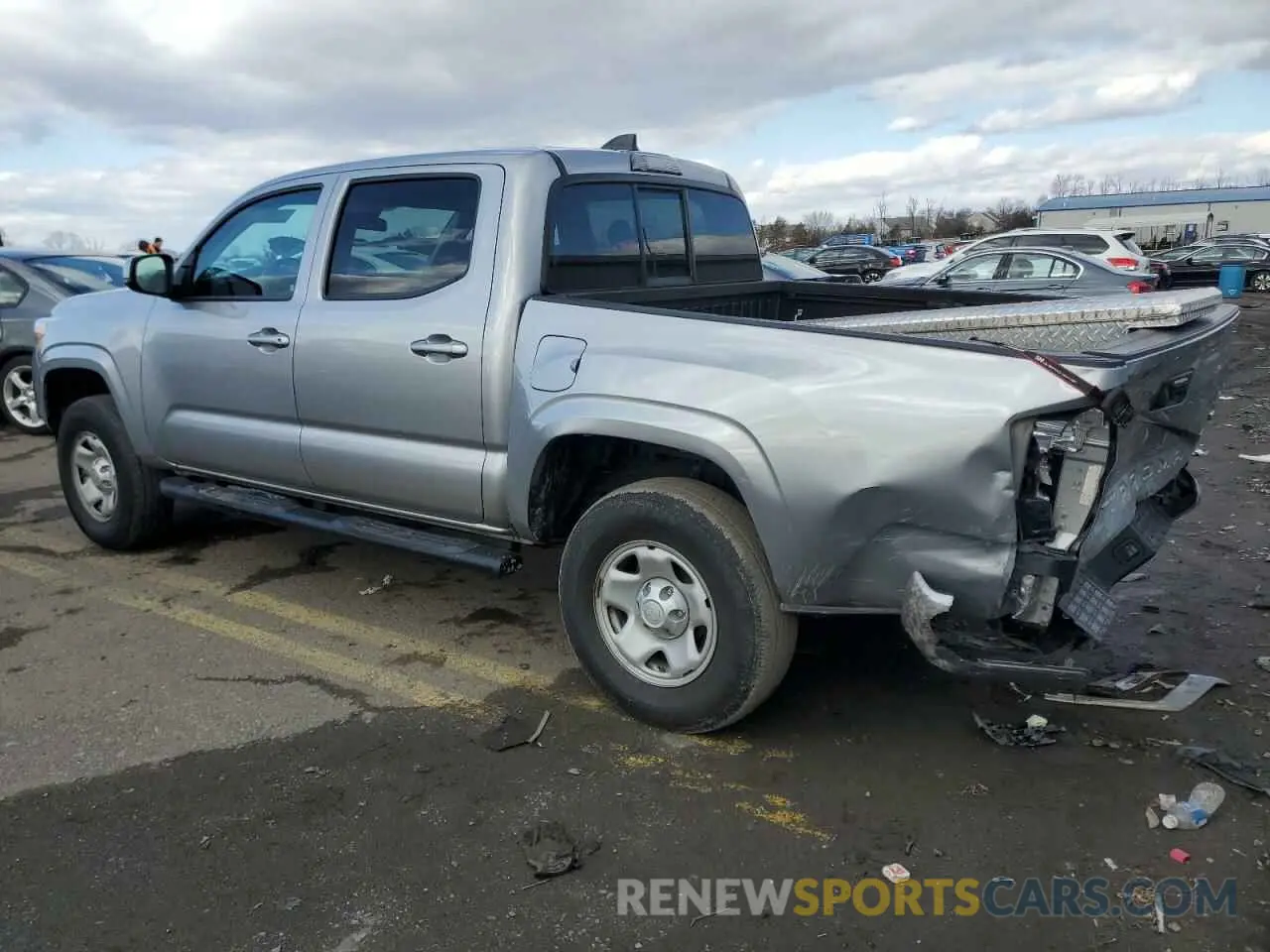 2 fotografías del automóvil dañado 5TFCZ5AN9LX216693 TOYOTA TACOMA 2020