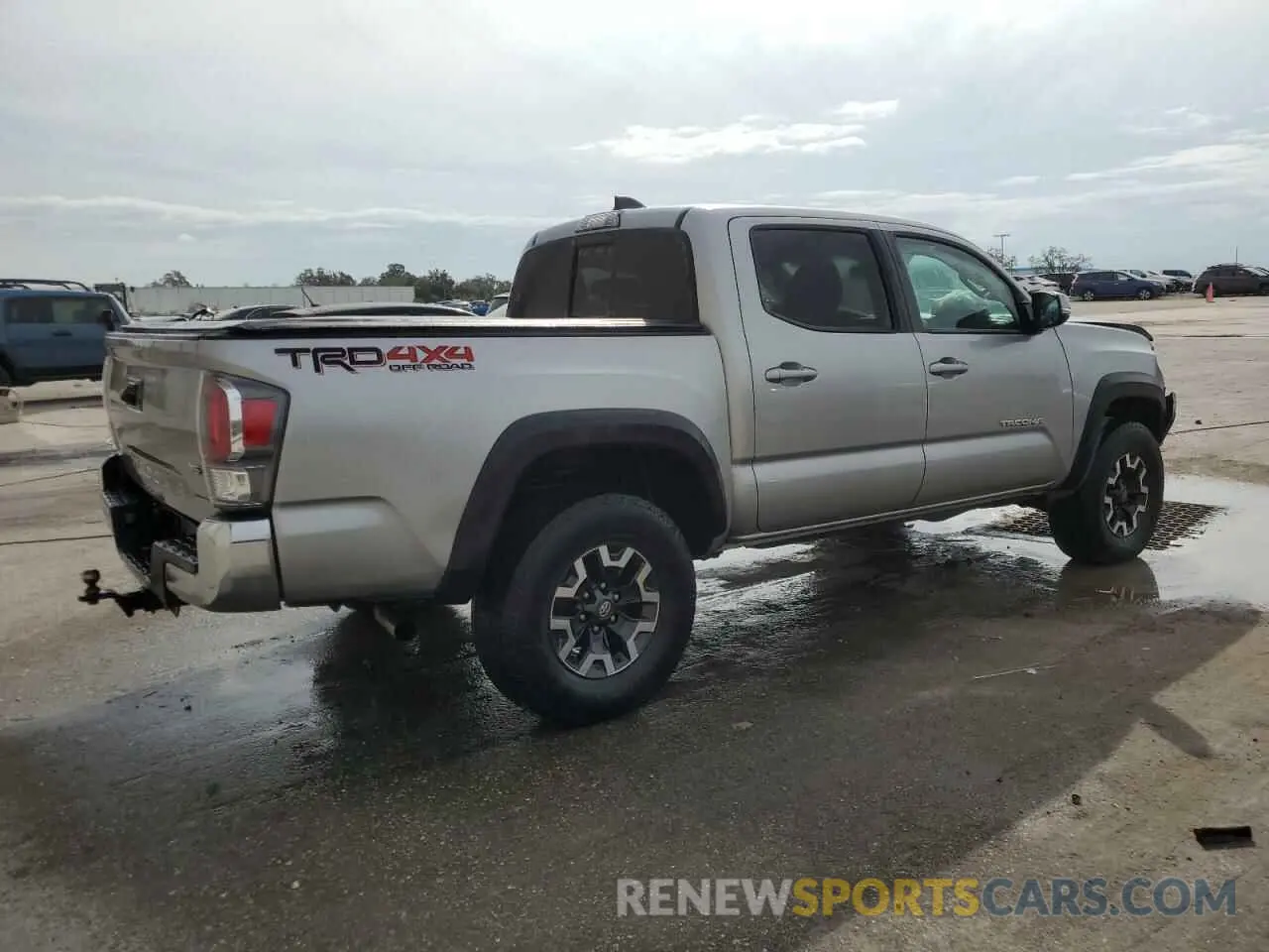 3 fotografías del automóvil dañado 5TFCZ5ANXLX213981 TOYOTA TACOMA 2020