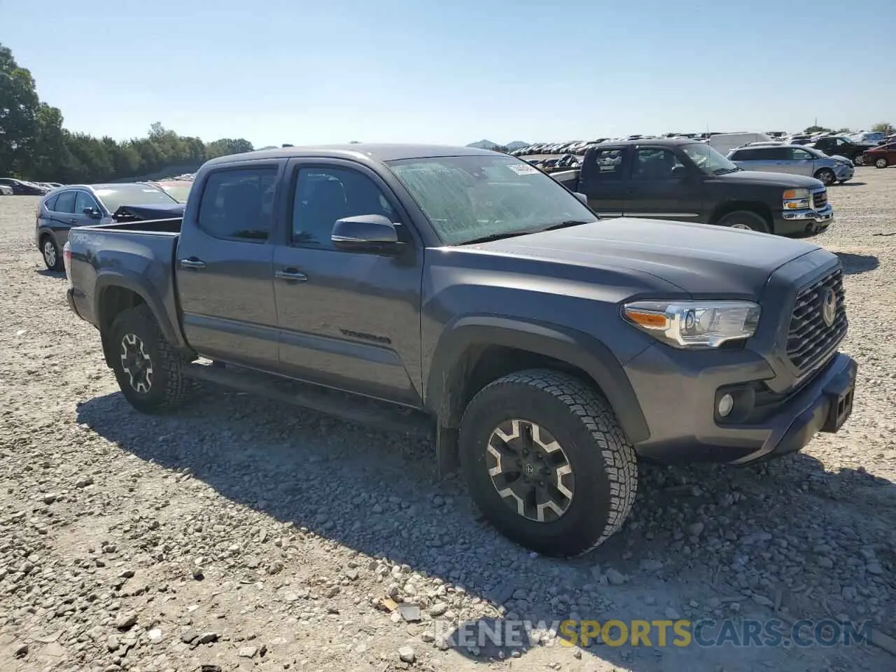 4 fotografías del automóvil dañado 5TFCZ5ANXLX228397 TOYOTA TACOMA 2020