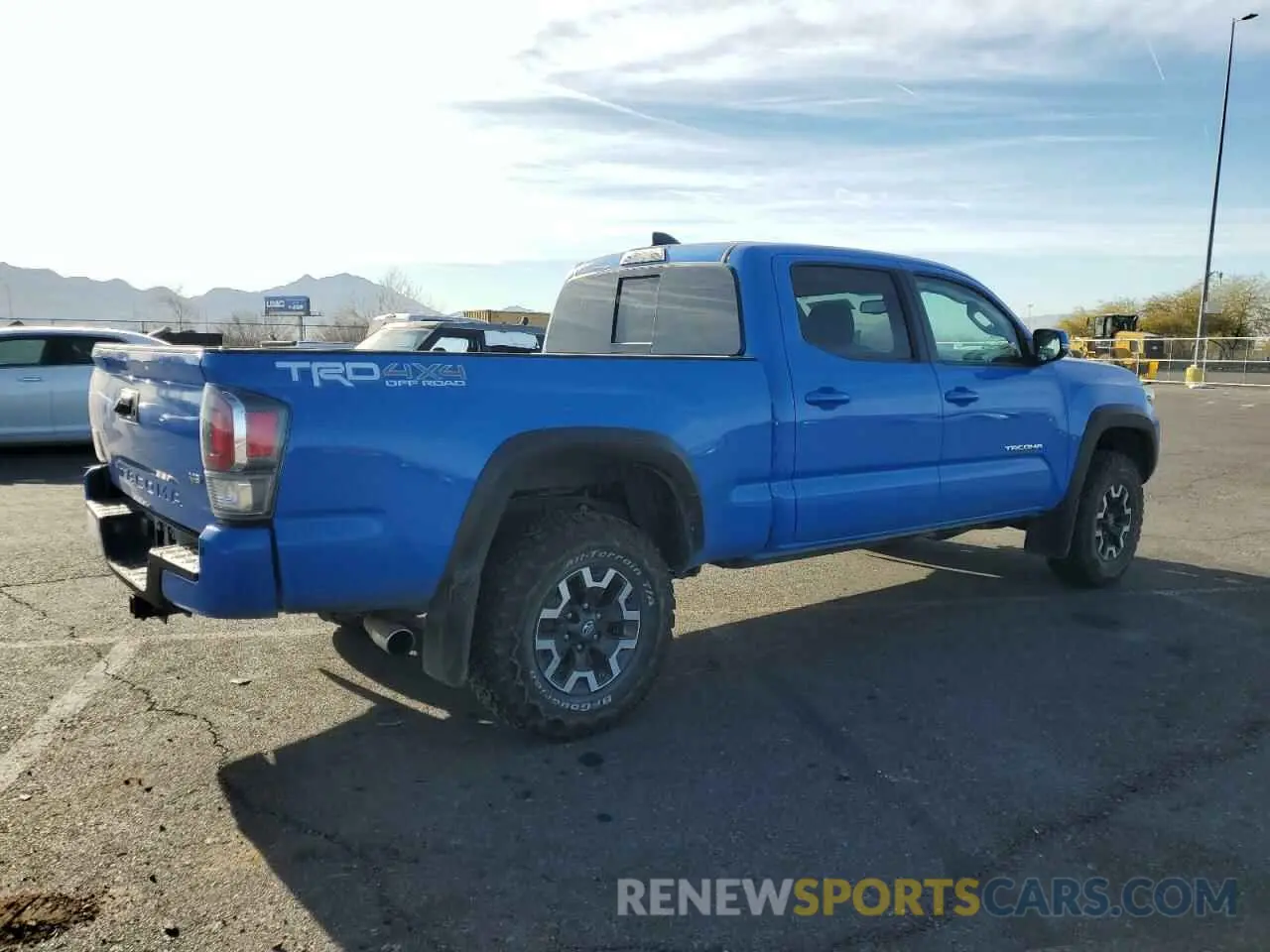 3 fotografías del automóvil dañado 5TFDZ5BN1LX054853 TOYOTA TACOMA 2020