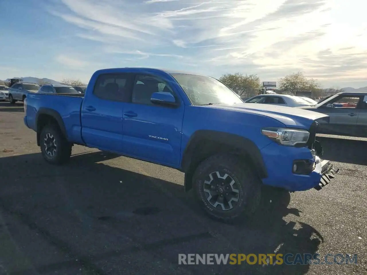 4 fotografías del automóvil dañado 5TFDZ5BN1LX054853 TOYOTA TACOMA 2020