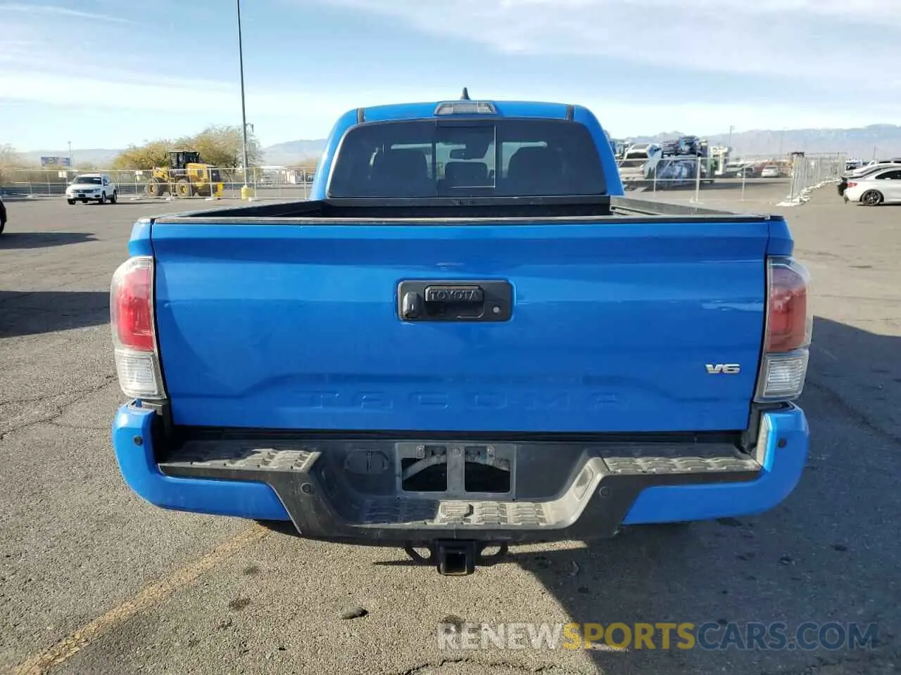 6 fotografías del automóvil dañado 5TFDZ5BN1LX054853 TOYOTA TACOMA 2020