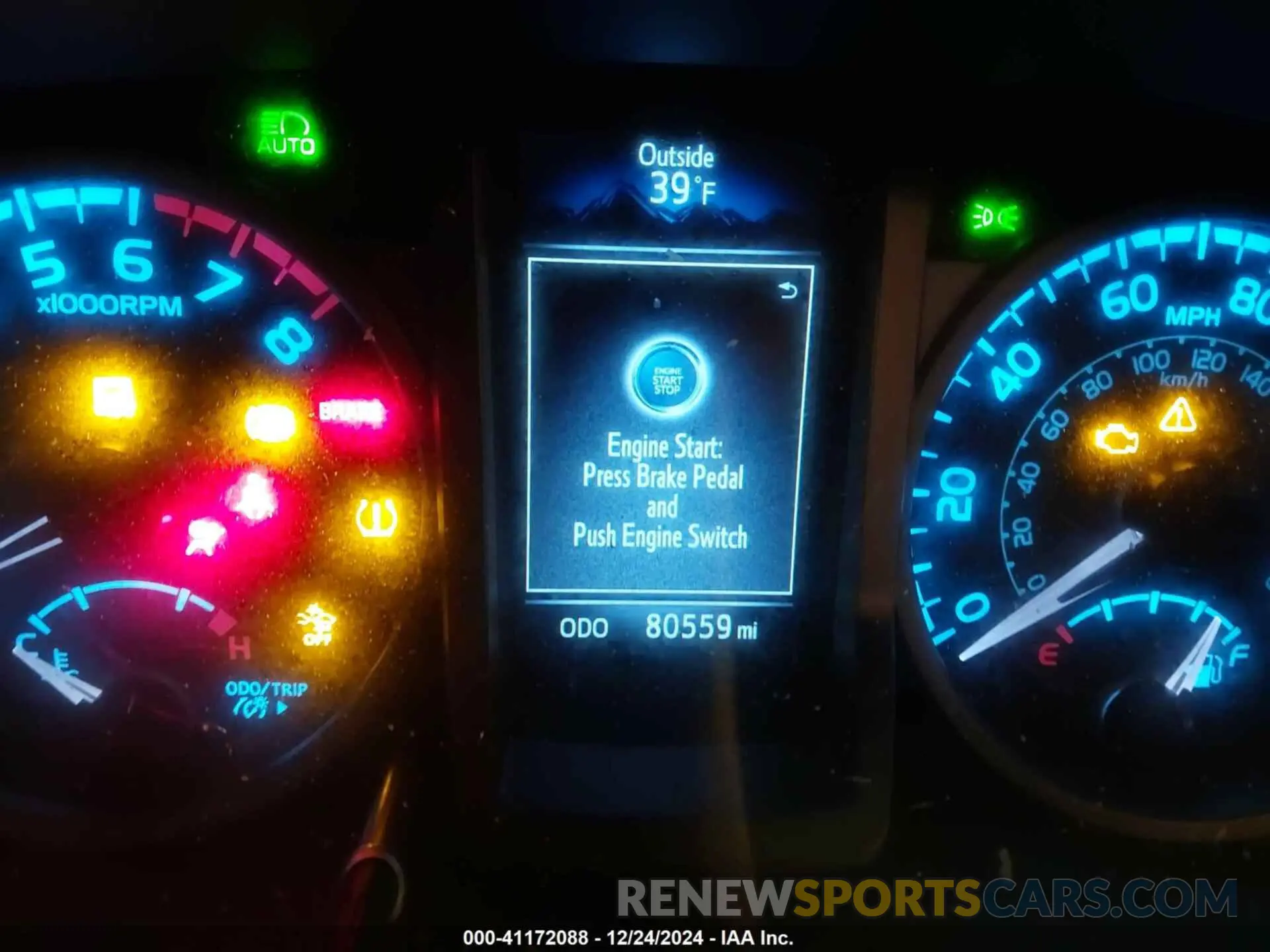 7 fotografías del automóvil dañado 5TFDZ5BN5LX049669 TOYOTA TACOMA 2020