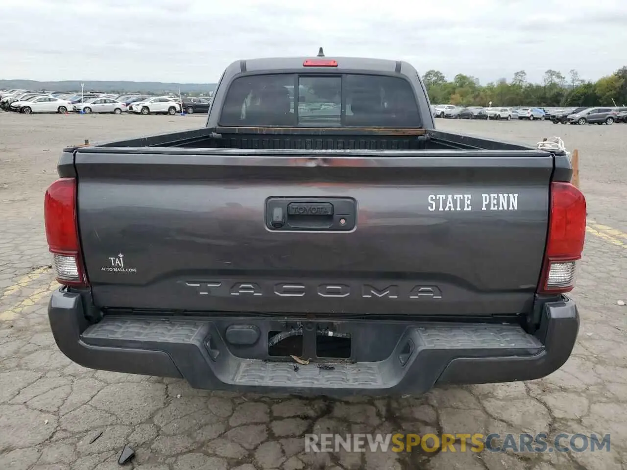 6 fotografías del automóvil dañado 5TFRX5GN1LX166914 TOYOTA TACOMA 2020