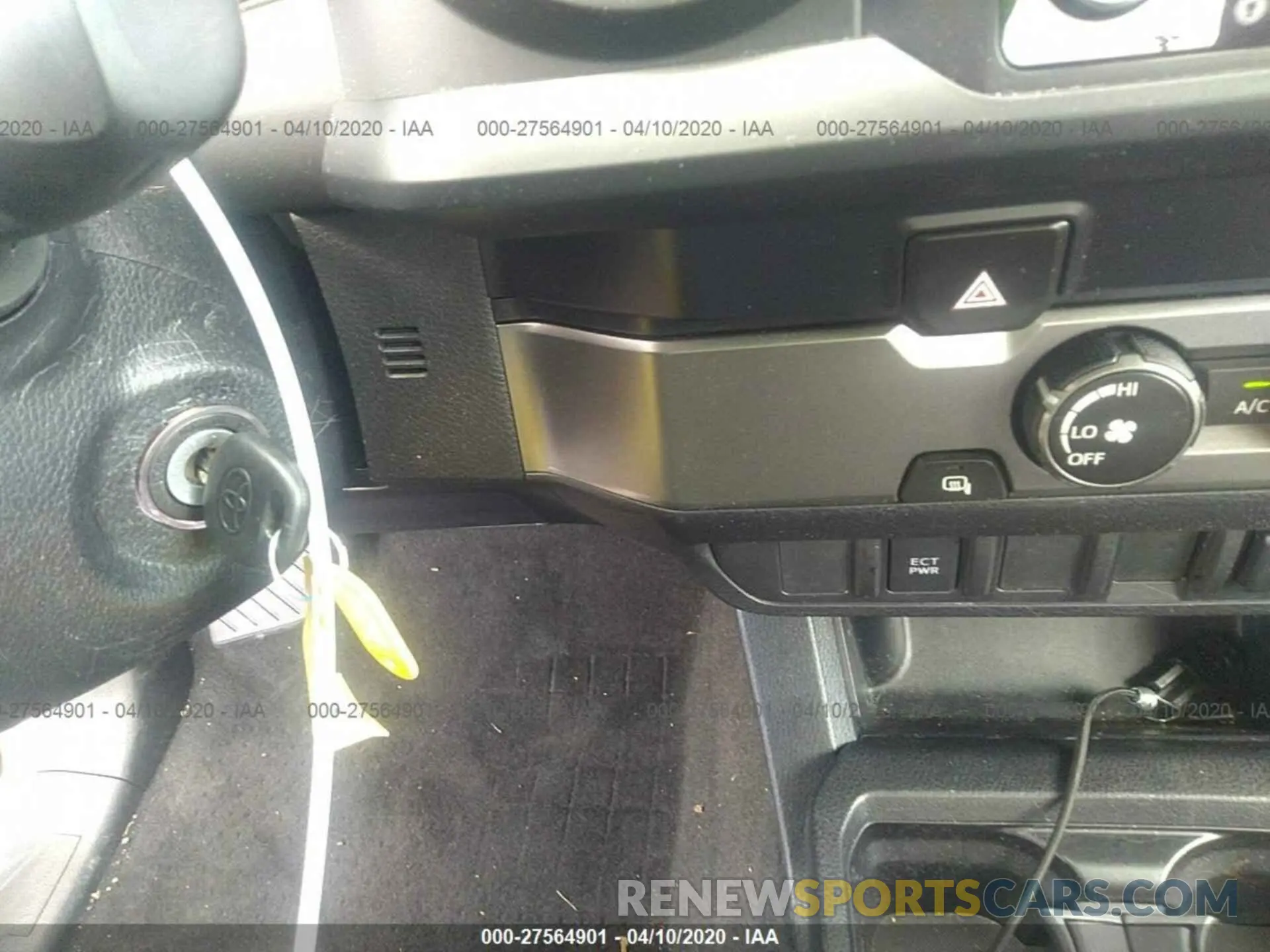 11 fotografías del automóvil dañado 5TFRX5GN2LX170647 TOYOTA TACOMA 2020
