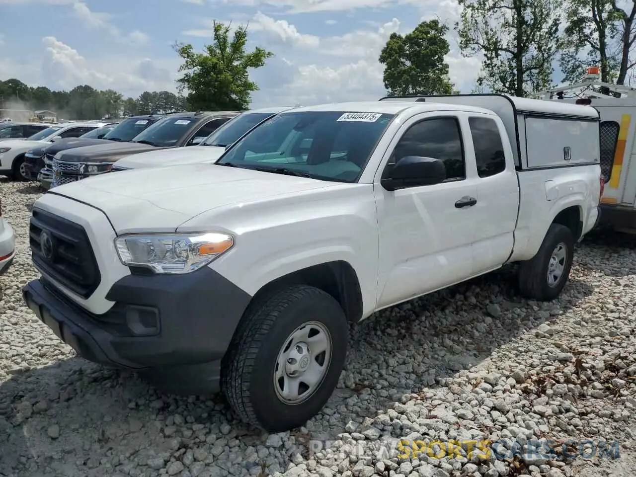 1 fotografías del automóvil dañado 5TFRX5GN4LX165322 TOYOTA TACOMA 2020