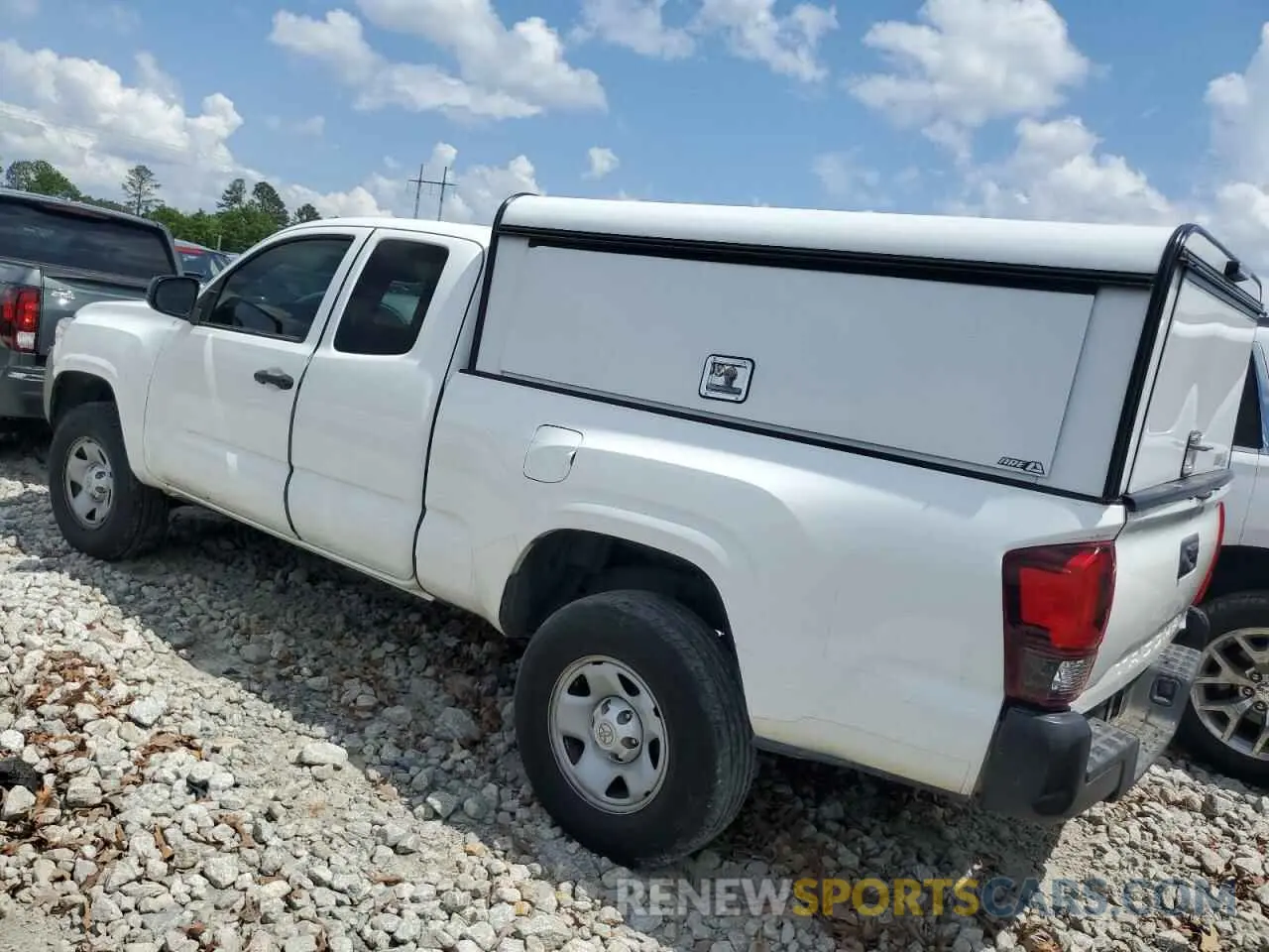 2 fotografías del automóvil dañado 5TFRX5GN4LX165322 TOYOTA TACOMA 2020
