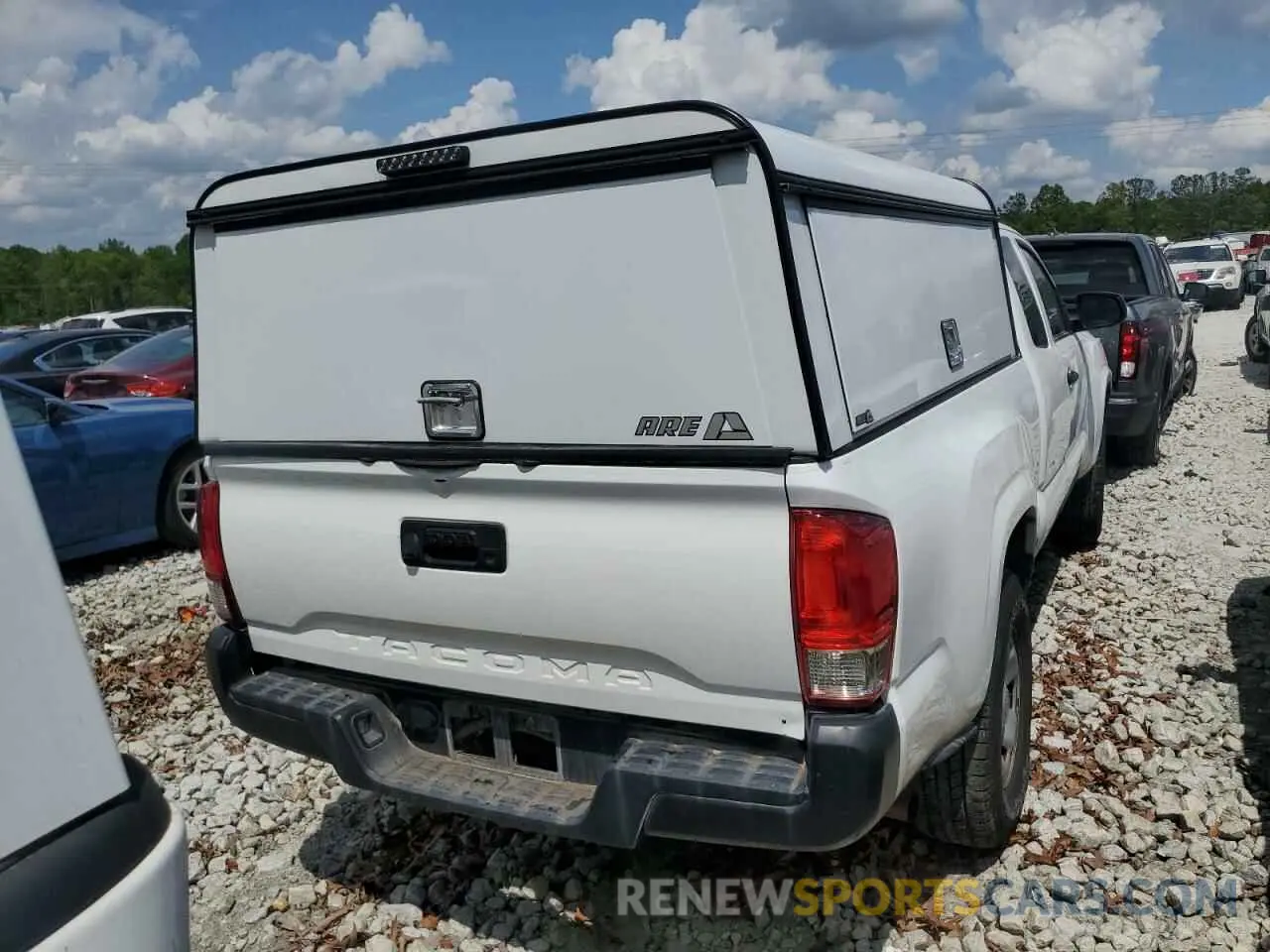 6 fotografías del automóvil dañado 5TFRX5GN4LX165322 TOYOTA TACOMA 2020