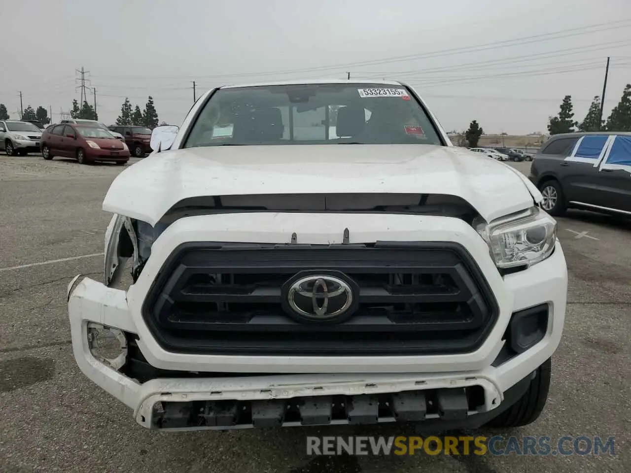 5 fotografías del automóvil dañado 5TFRX5GN4LX166406 TOYOTA TACOMA 2020