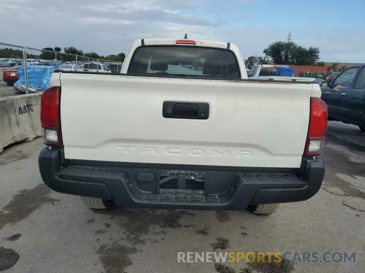 6 fotografías del automóvil dañado 5TFRX5GN4LX178247 TOYOTA TACOMA 2020