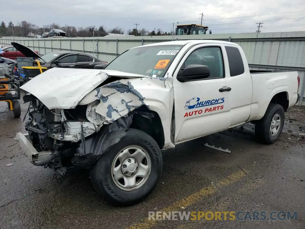 1 fotografías del automóvil dañado 5TFRX5GN7LX182972 TOYOTA TACOMA 2020