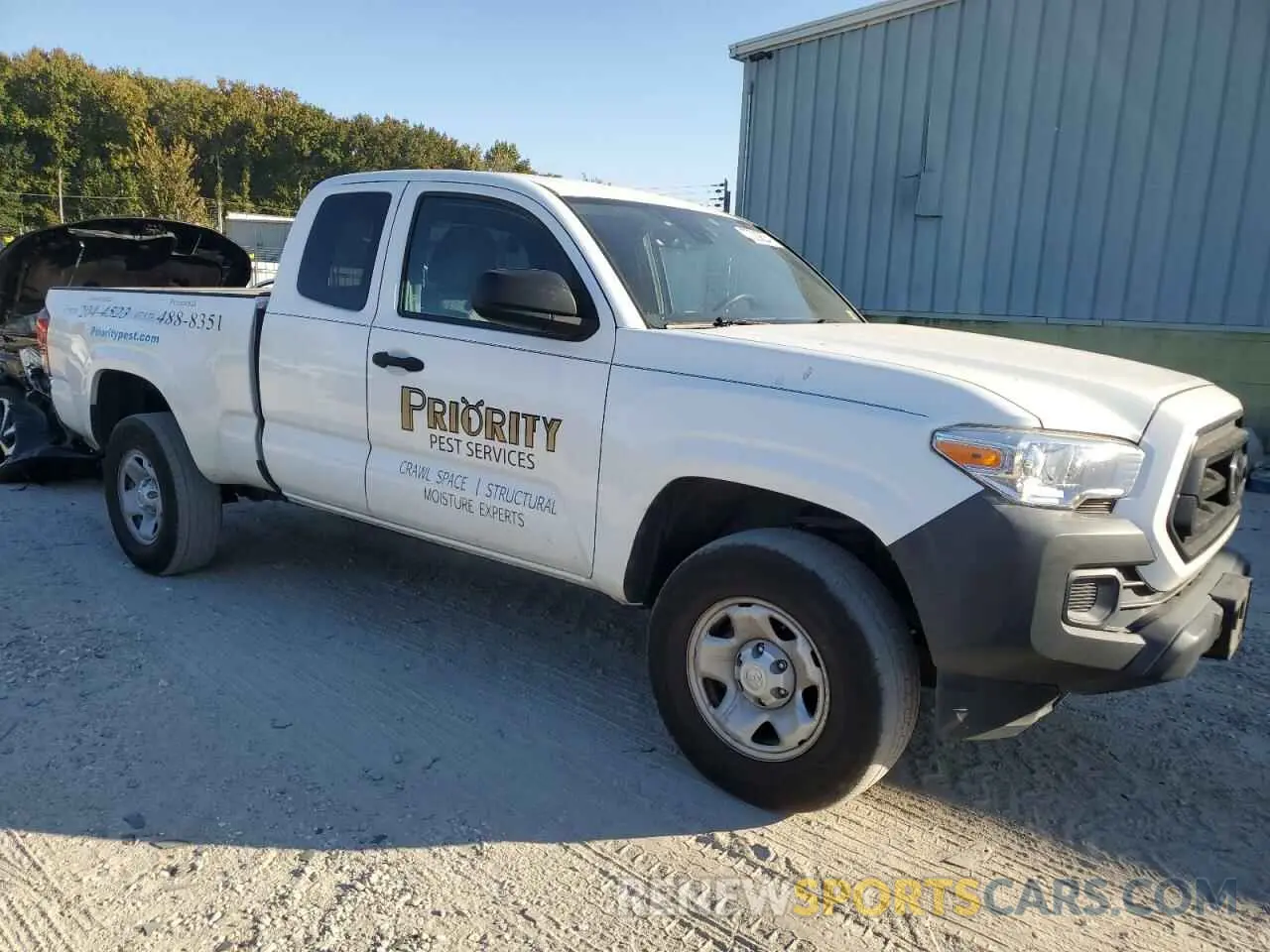 4 fotografías del automóvil dañado 5TFRX5GN8LX171057 TOYOTA TACOMA 2020