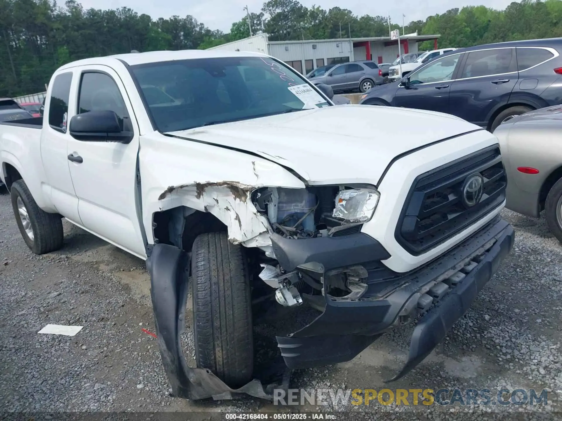 1 fotografías del automóvil dañado 5TFRX5GN8LX182205 TOYOTA TACOMA 2020
