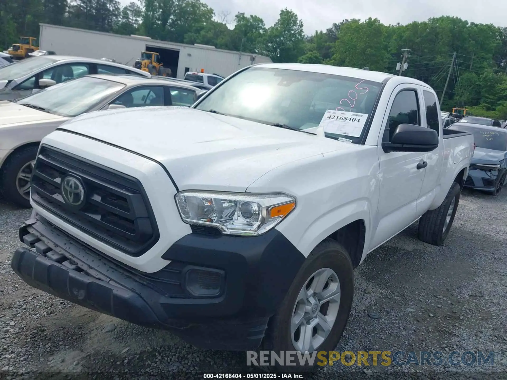 2 fotografías del automóvil dañado 5TFRX5GN8LX182205 TOYOTA TACOMA 2020