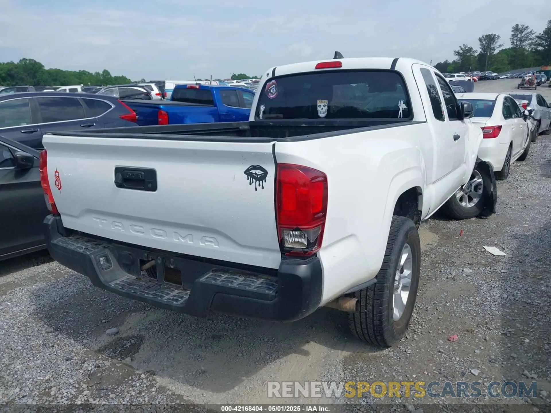 4 fotografías del automóvil dañado 5TFRX5GN8LX182205 TOYOTA TACOMA 2020