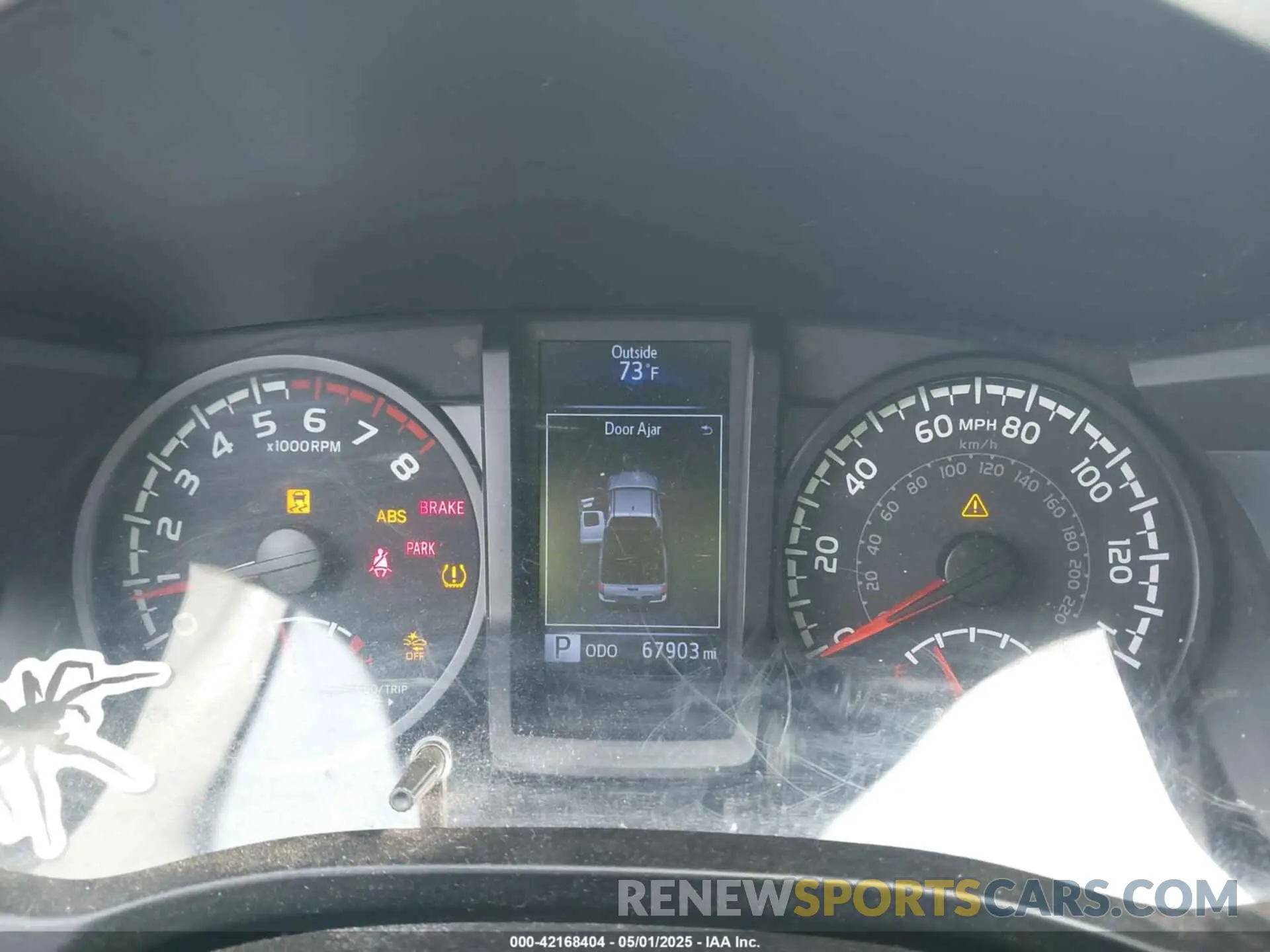 7 fotografías del automóvil dañado 5TFRX5GN8LX182205 TOYOTA TACOMA 2020