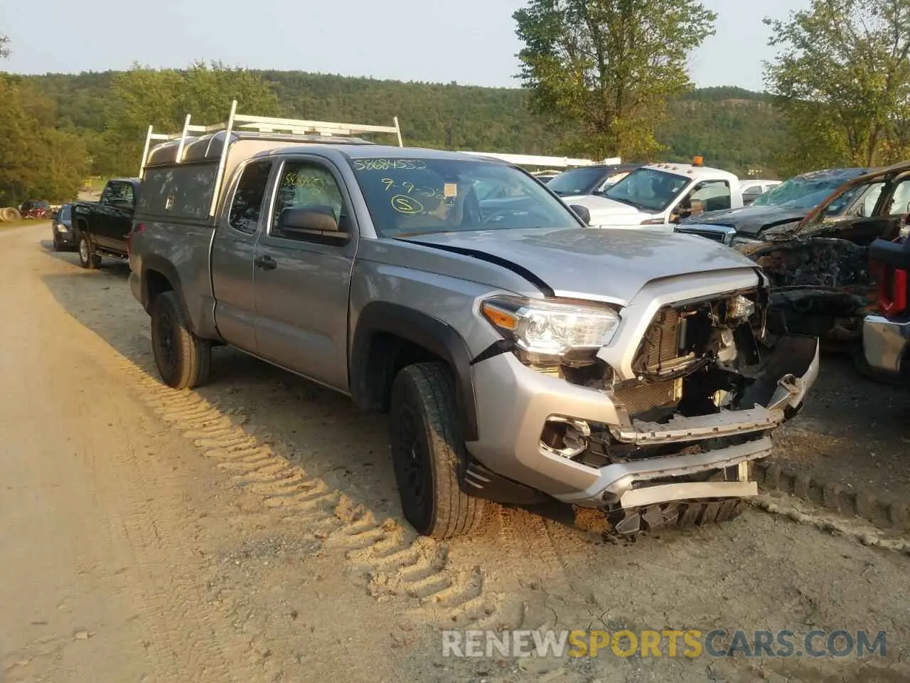 1 fotografías del automóvil dañado 5TFRX5GN9LX167955 TOYOTA TACOMA 2020