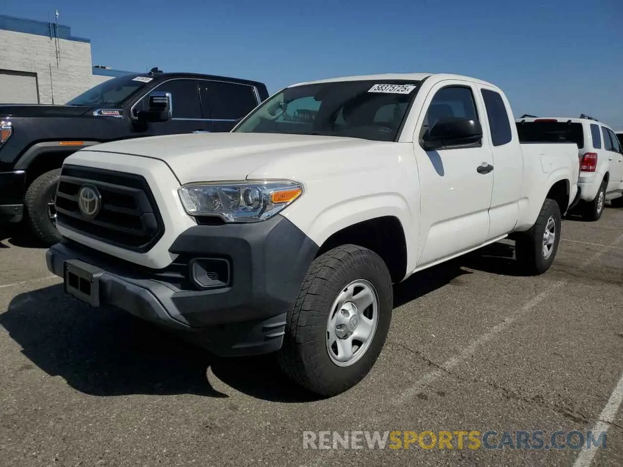 1 fotografías del automóvil dañado 5TFRX5GN9LX181063 TOYOTA TACOMA 2020