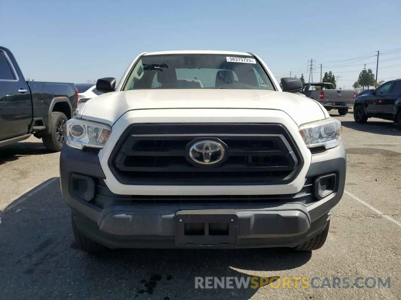 5 fotografías del automóvil dañado 5TFRX5GN9LX181063 TOYOTA TACOMA 2020