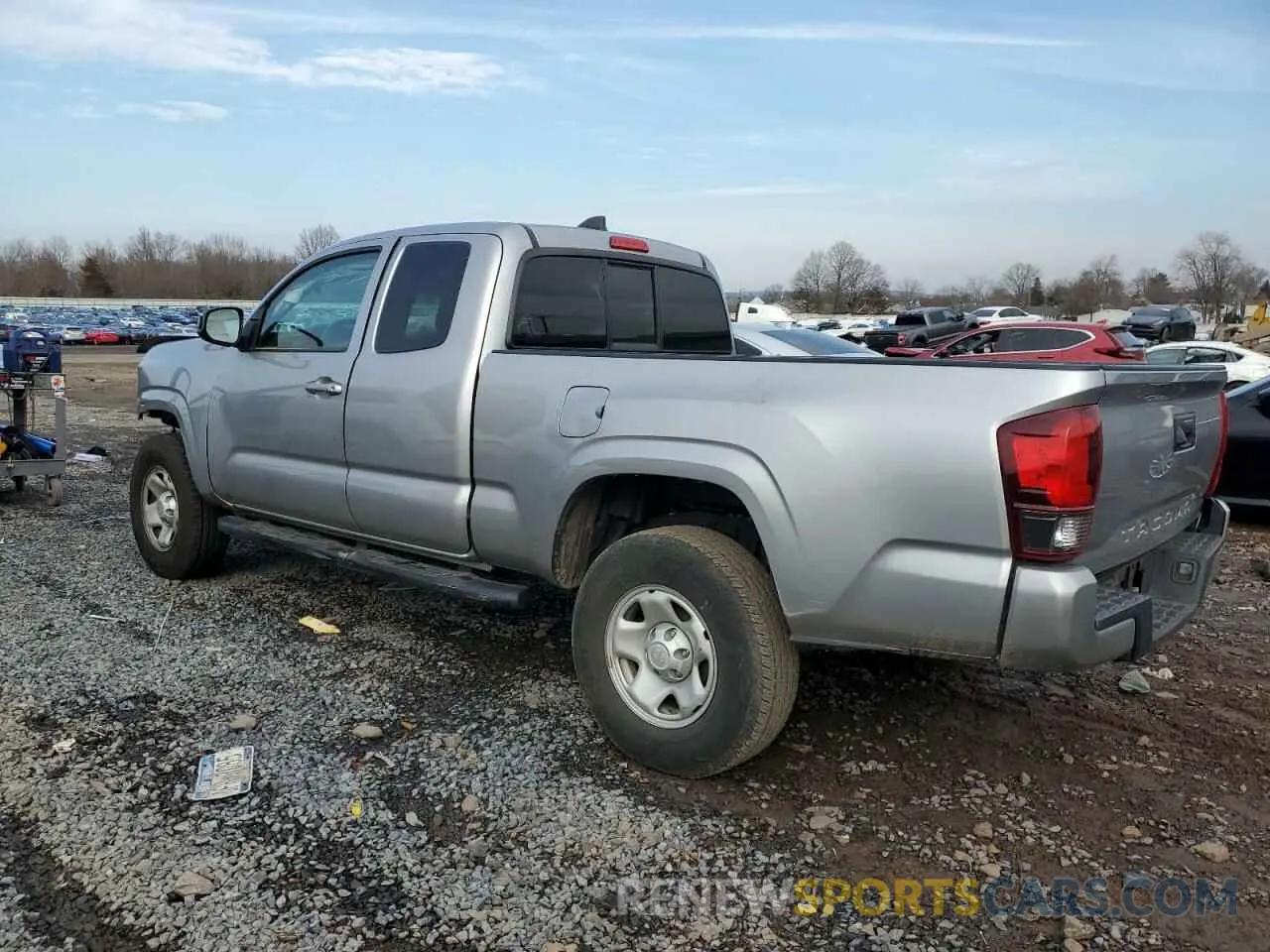 2 fotografías del automóvil dañado 5TFRX5GNXLX171741 TOYOTA TACOMA 2020