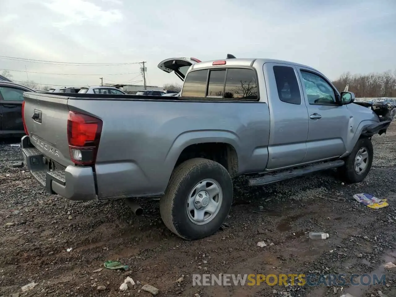 3 fotografías del automóvil dañado 5TFRX5GNXLX171741 TOYOTA TACOMA 2020