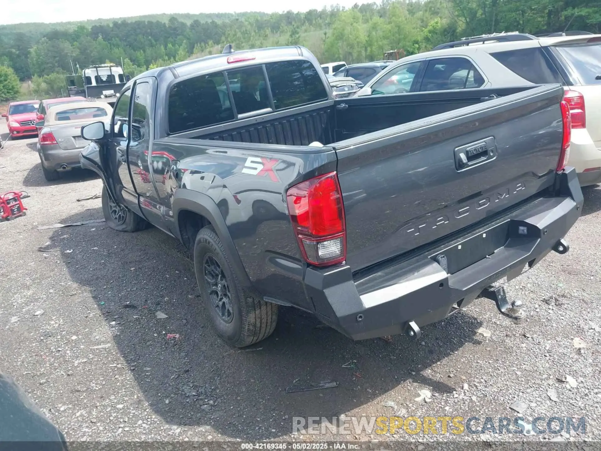 3 fotografías del automóvil dañado 5TFRZ5CN0LX088271 TOYOTA TACOMA 2020
