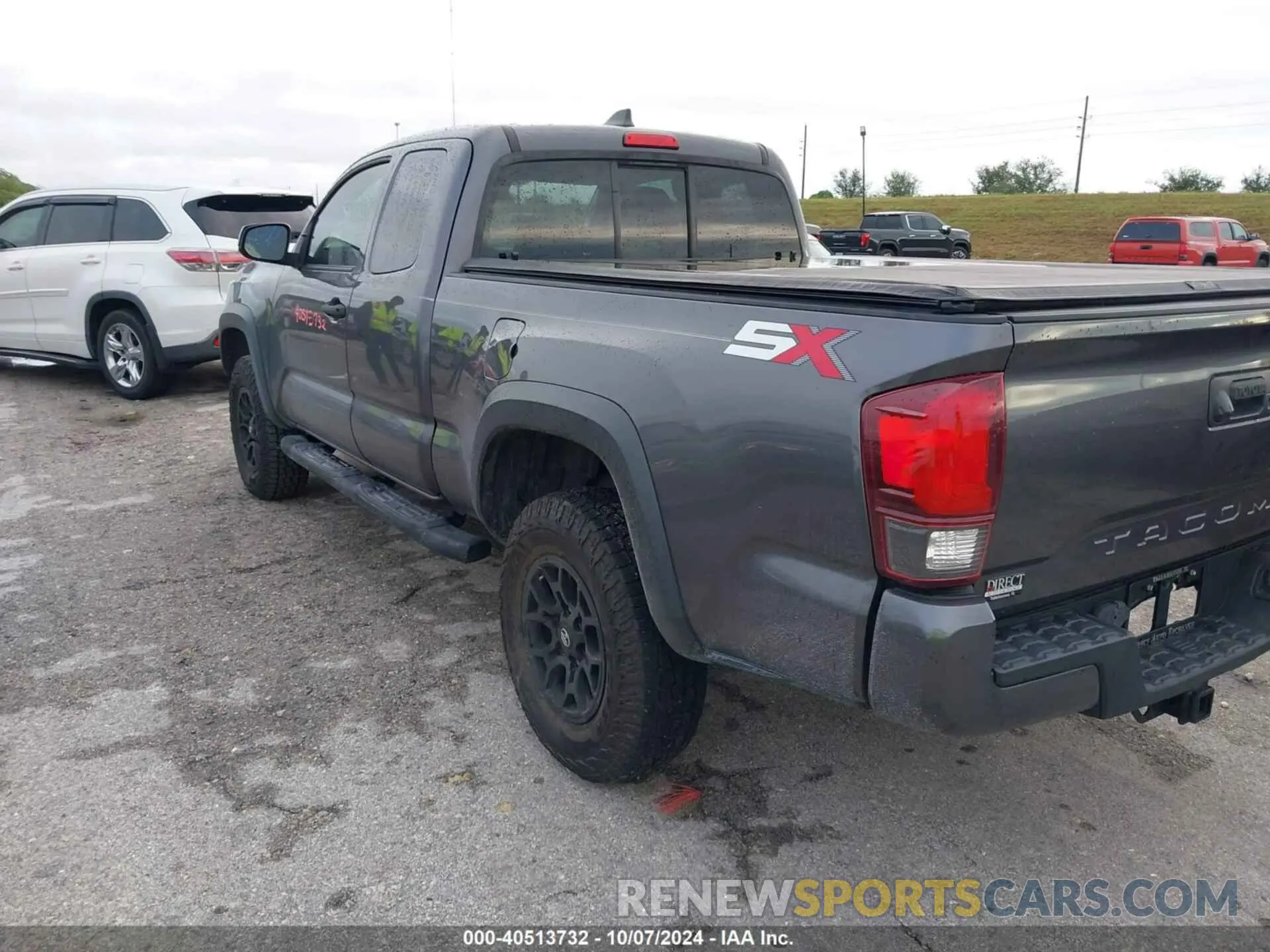 3 fotografías del automóvil dañado 5TFRZ5CN3LX089530 TOYOTA TACOMA 2020