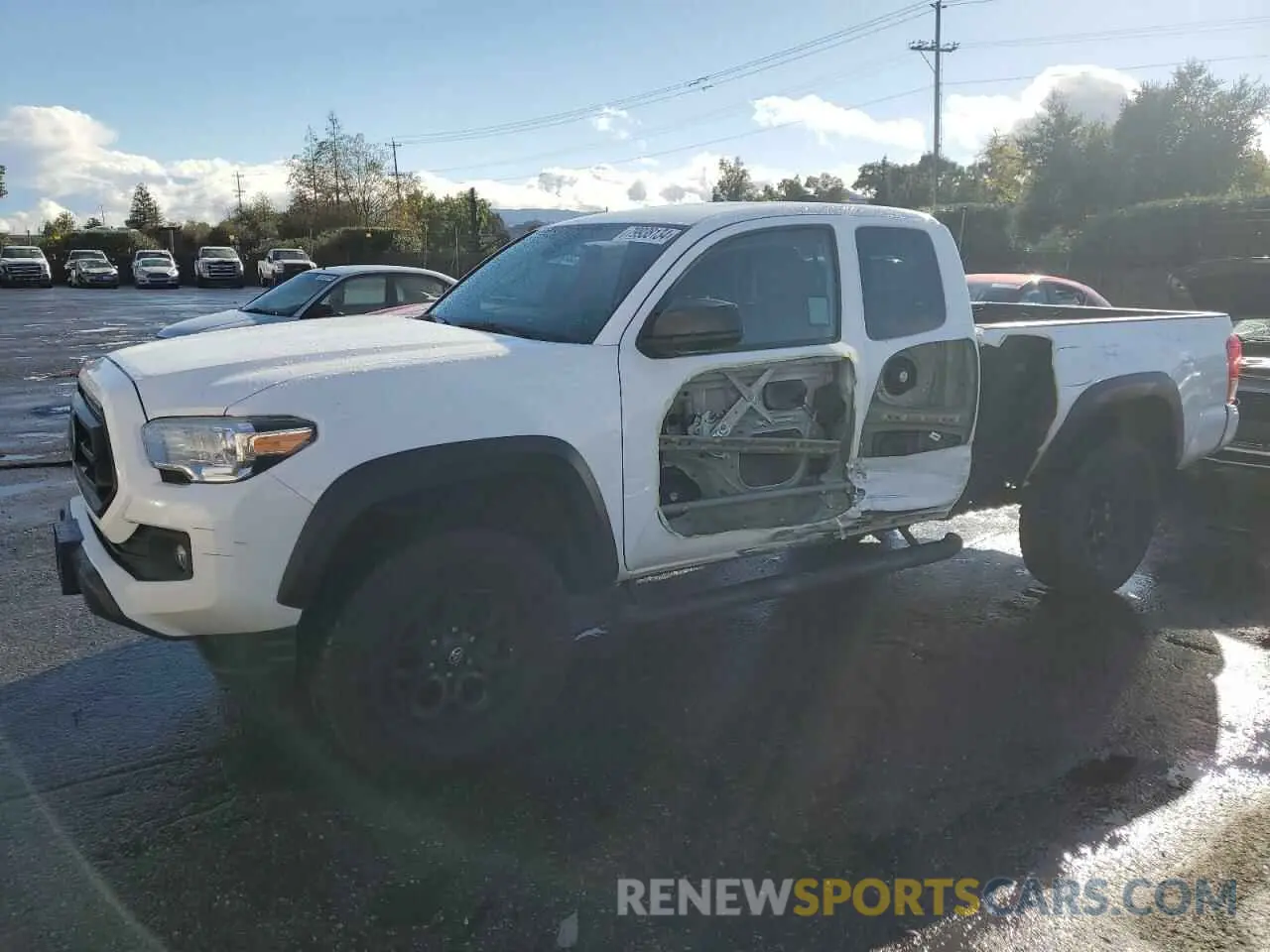 1 fotografías del automóvil dañado 5TFRZ5CN5LX089562 TOYOTA TACOMA 2020