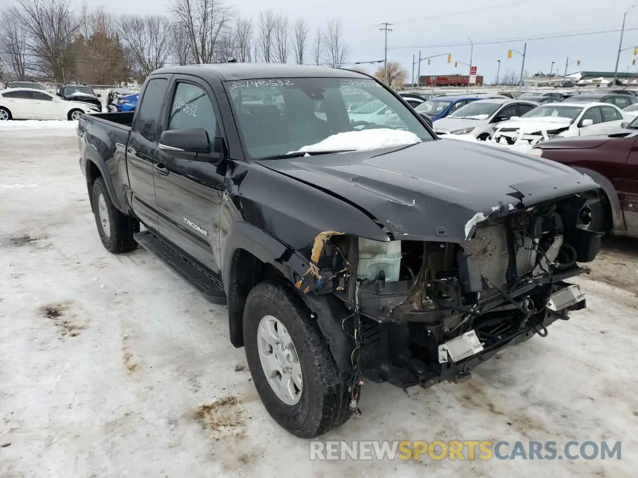 1 fotografías del automóvil dañado 5TFSZ5AN0LX212754 TOYOTA TACOMA 2020