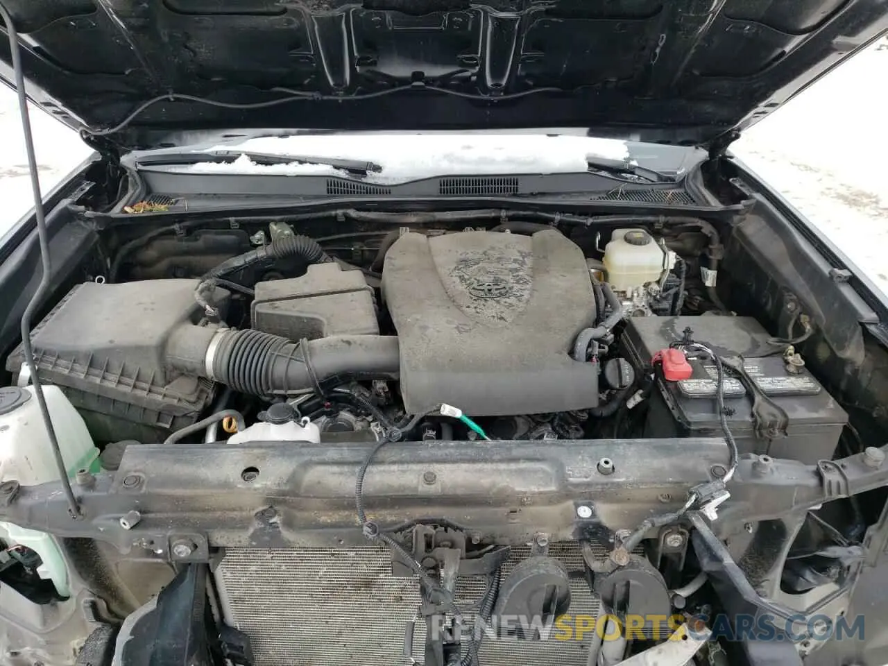 7 fotografías del automóvil dañado 5TFSZ5AN0LX212754 TOYOTA TACOMA 2020