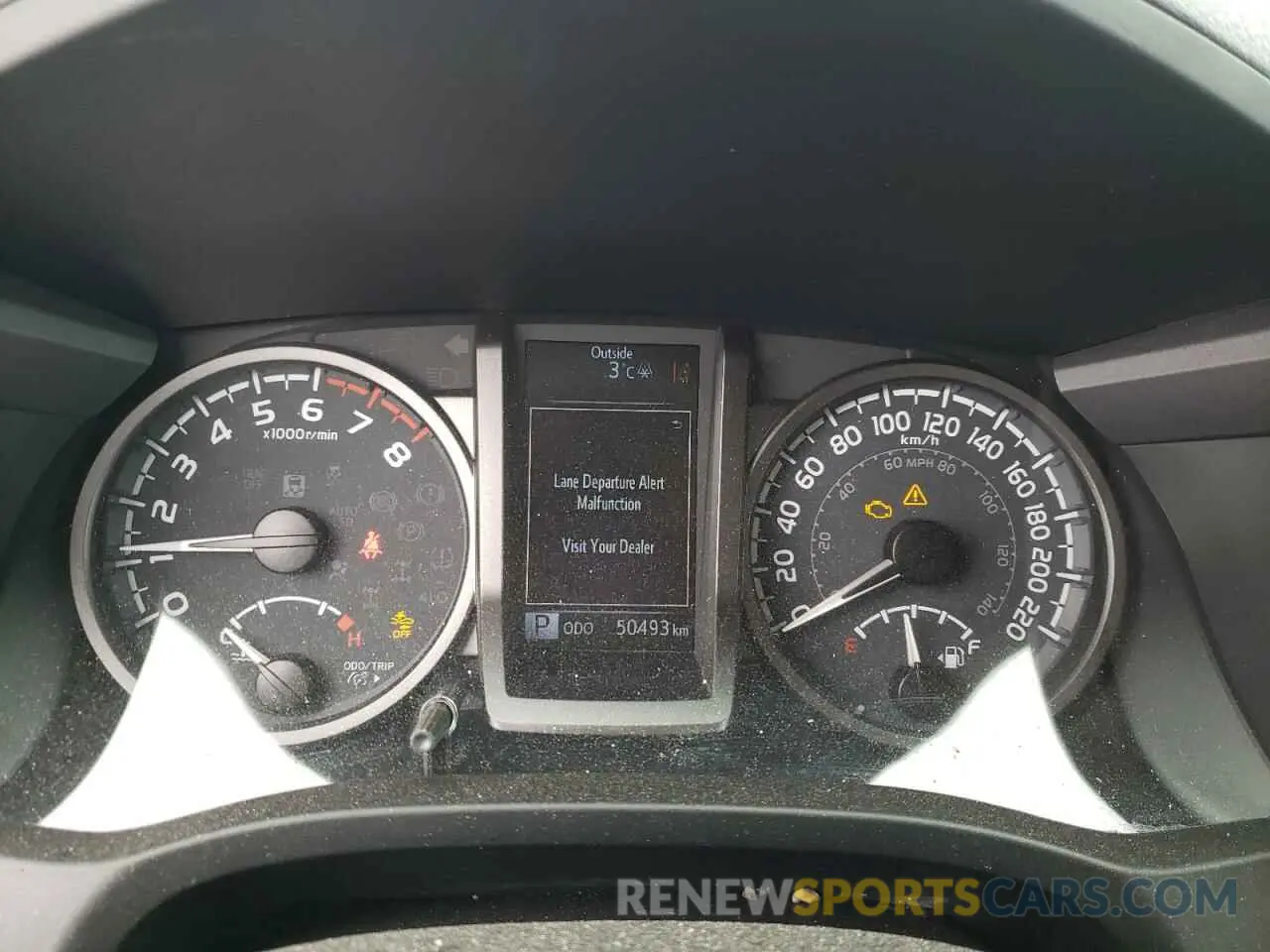 8 fotografías del automóvil dañado 5TFSZ5AN0LX212754 TOYOTA TACOMA 2020