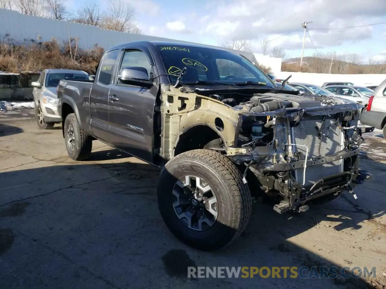 1 fotografías del automóvil dañado 5TFSZ5AN5LX221594 TOYOTA TACOMA 2020