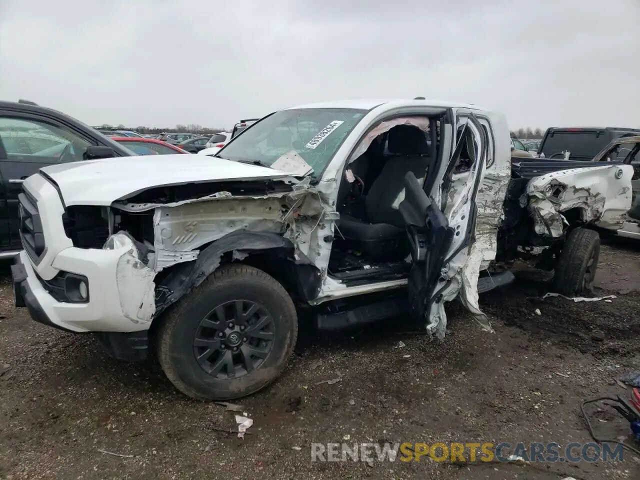 1 fotografías del automóvil dañado 5TFSZ5AN8LX216017 TOYOTA TACOMA 2020