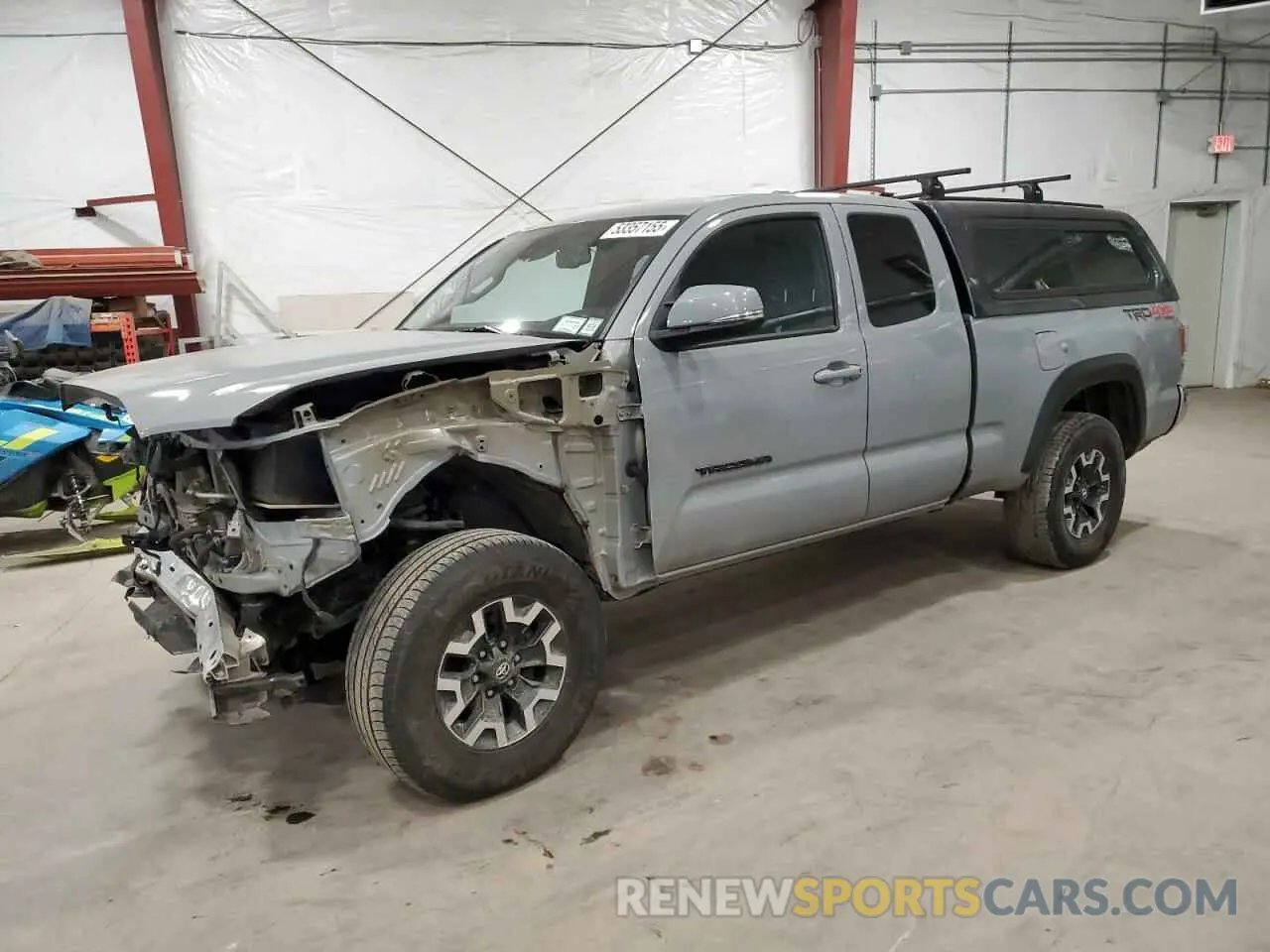 1 fotografías del automóvil dañado 5TFSZ5ANXLX223728 TOYOTA TACOMA 2020